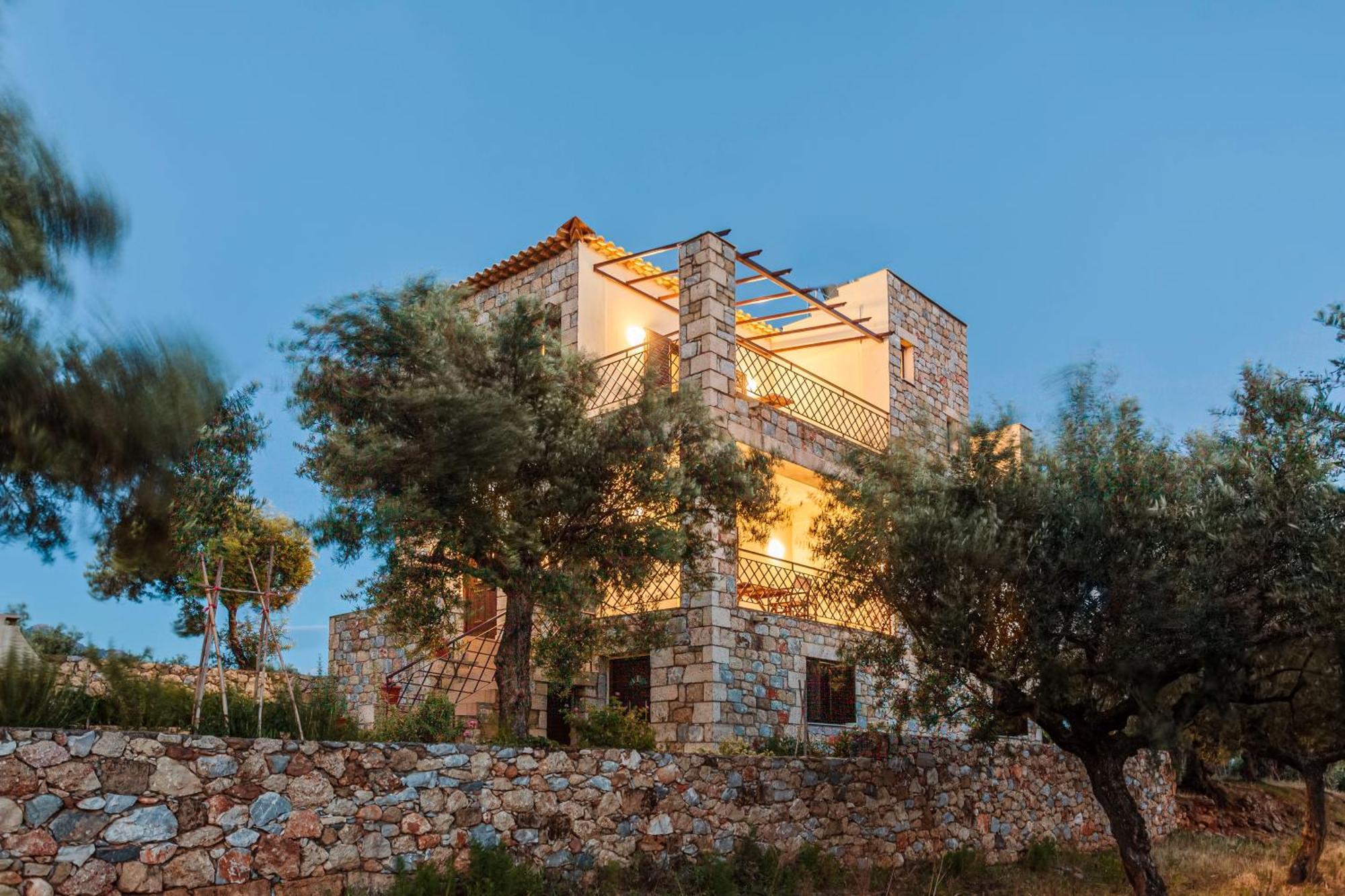 Villa Armonia, Sunset View And Relaxing Beach Vibe Proástion Dış mekan fotoğraf
