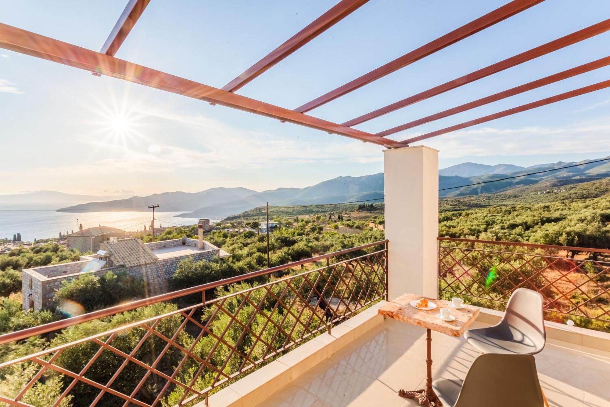 Villa Armonia, Sunset View And Relaxing Beach Vibe Proástion Dış mekan fotoğraf